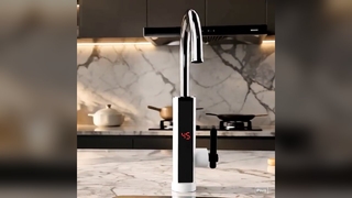 Мгновенный кран горячей воды со светодиодным дисплеем температуры Kitchen Tech